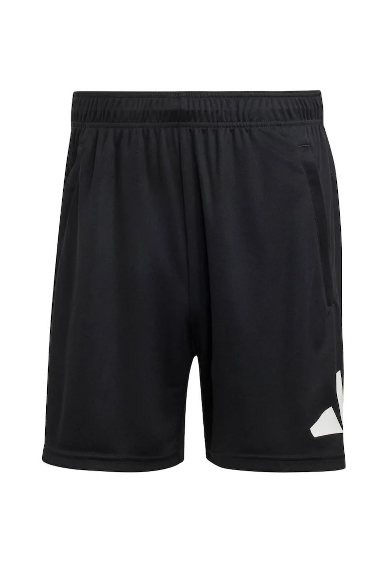 Pantaloni scurti barbati,  Train Essentials, tehnologie Aeroready, negru, poliester reciclat