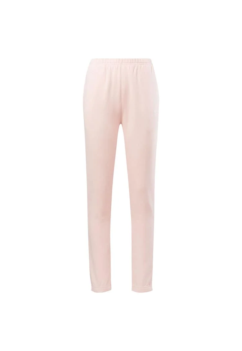 Pantaloni sport  model Identity Fleece, croiala lejera, roz, bumbac