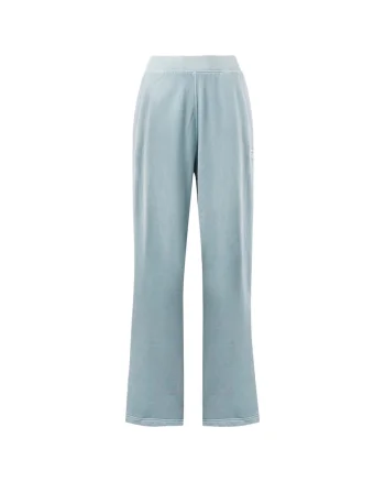 Pantaloni sport  Fleece, vopsea naturala, albastru, bumbac,
