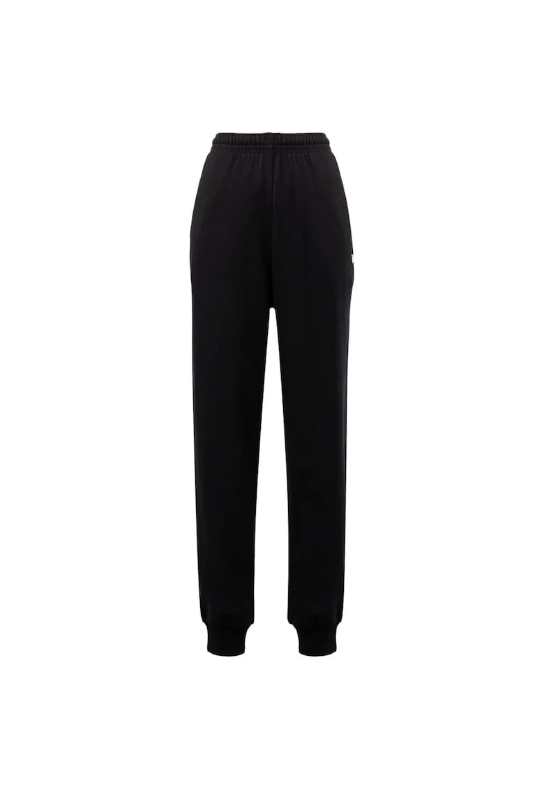 Pantaloni sport  model Classics Archive, croiala lejera, negru, bumbac francez