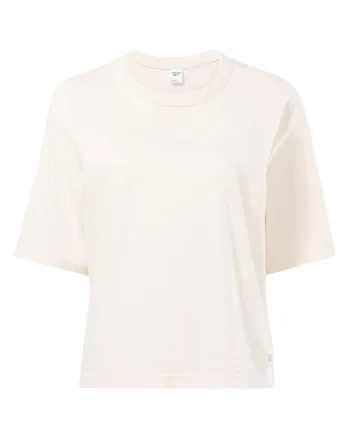 Tricou sport  colectia Classics, croiala lejera, alb, bumbac 100%,