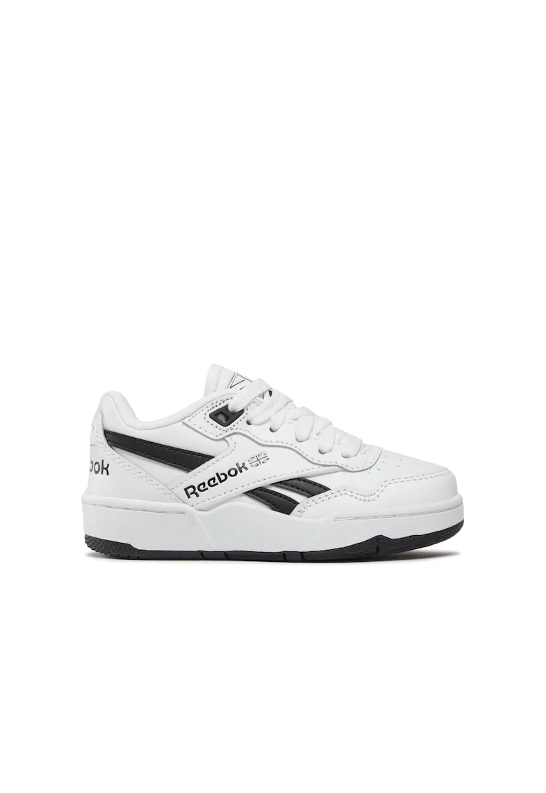 Pantofi sport copii,  302294671, Alb, Piele naturala, Alb