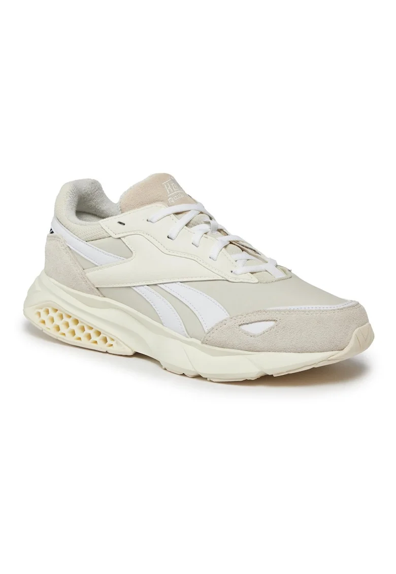 Pantofi sport barbati,  302297153, Bej, Piele naturala, Bej
