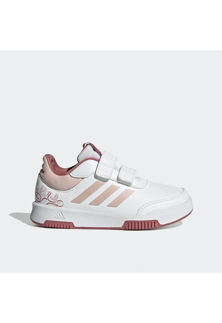 Pantofi sport copii,  Tensaur Sport, curele adezive, piele sintetica, auriu