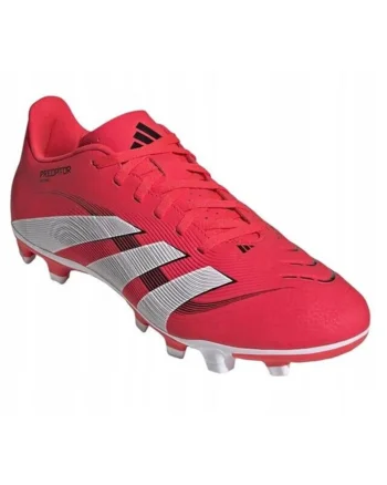 Pantofi sport barbati  Predator Club, sintetic, rosu/alb