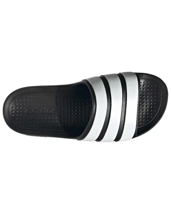 Papuci adidas, model Adilette, confortabili, negri, material sintetic,
