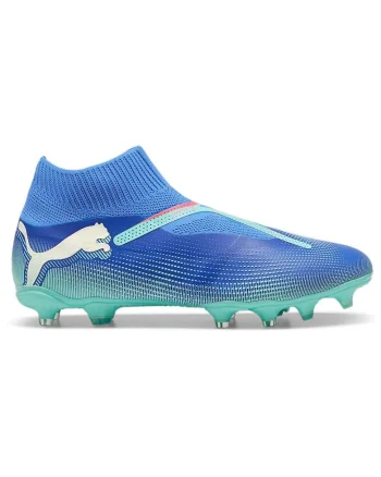 Pantofi sport barbati,  Future 7 Match+ LL FG/AG, albastru, textil, set de caracteristici avansate
