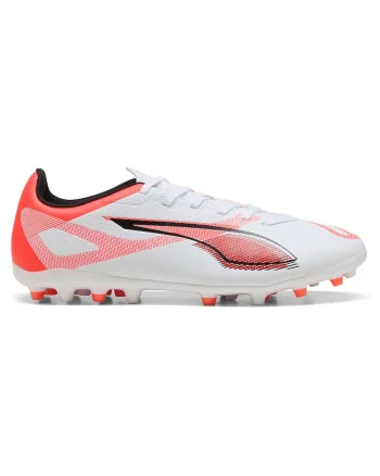 Pantofi sport barbati,  Ultra 5 Play MG, alb-portocaliu, sintetic, set de ghete de fotbal