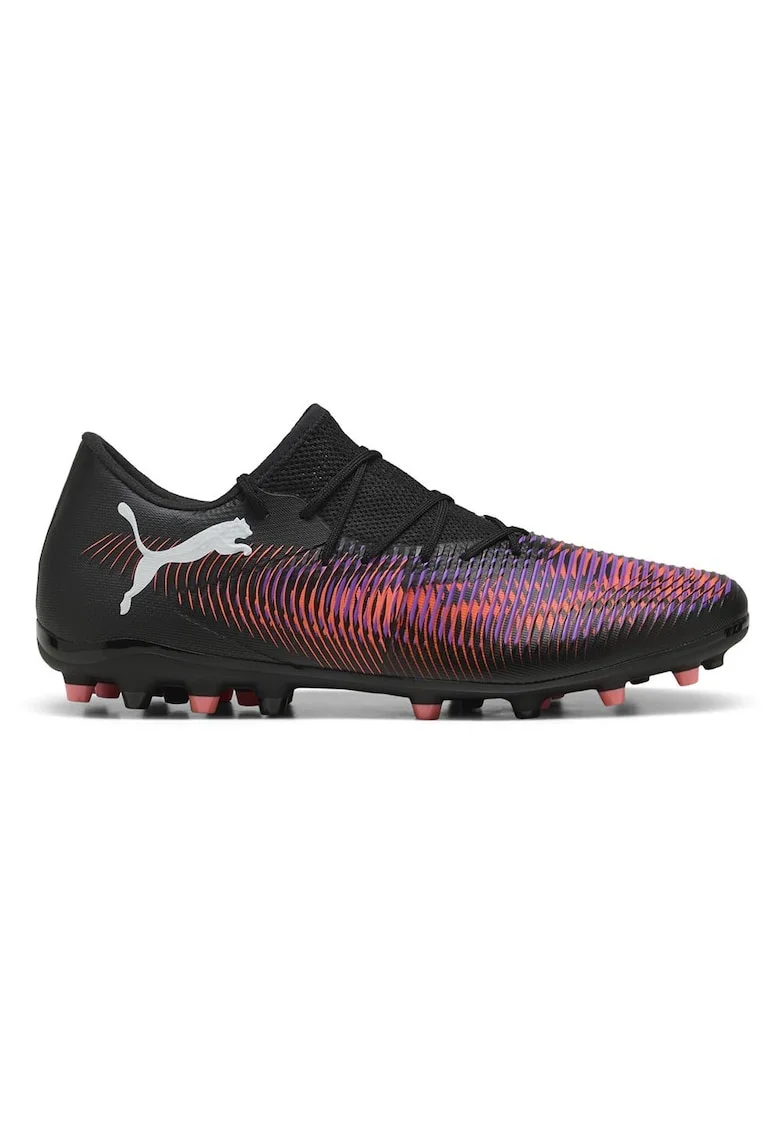 Ghete fotbal  Future 8 Match Low MG, negru, plasa reciclabila