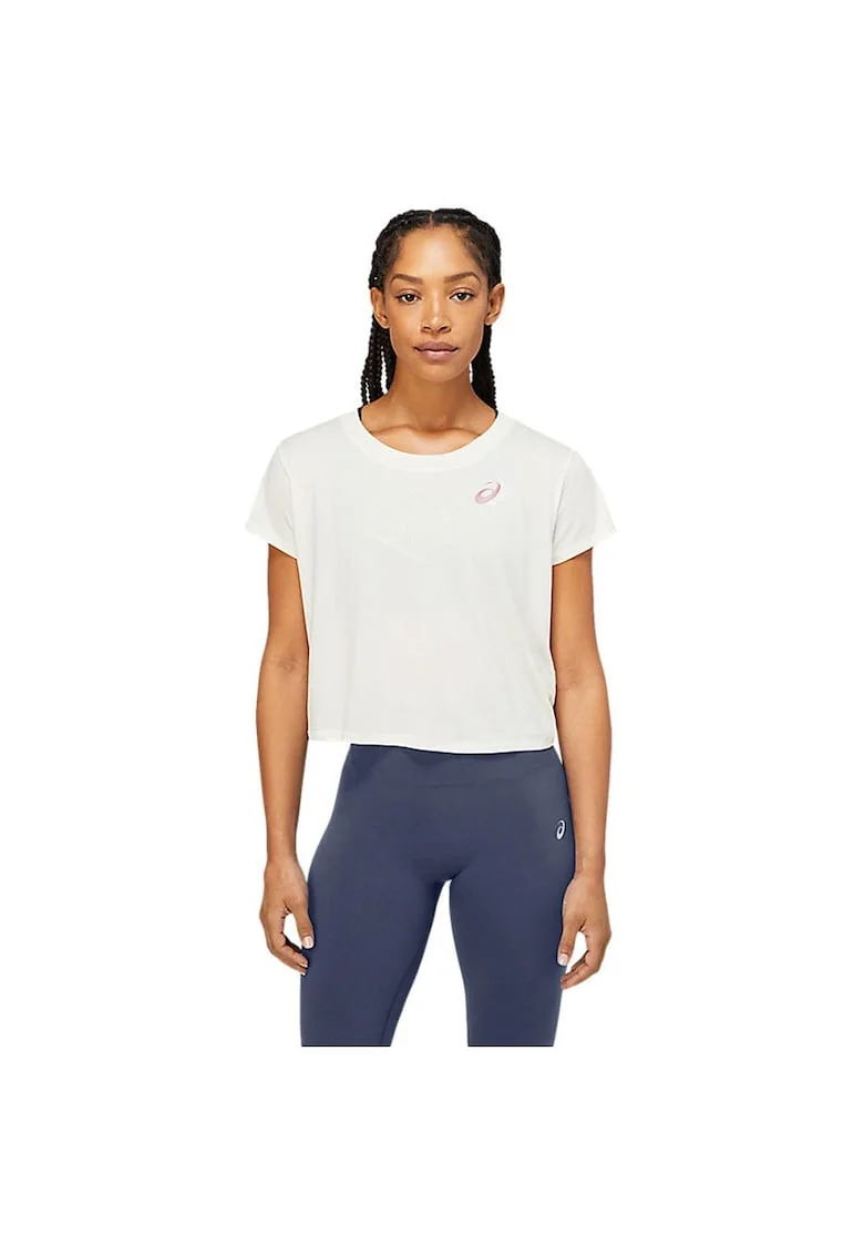 Tricou sport  NAGARE SS TOP, poliester, alb