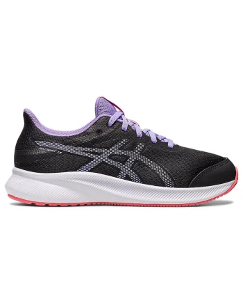 Pantofi sport copii  Patriot 13 GS, ventilatie, negru mov, plasa poliester