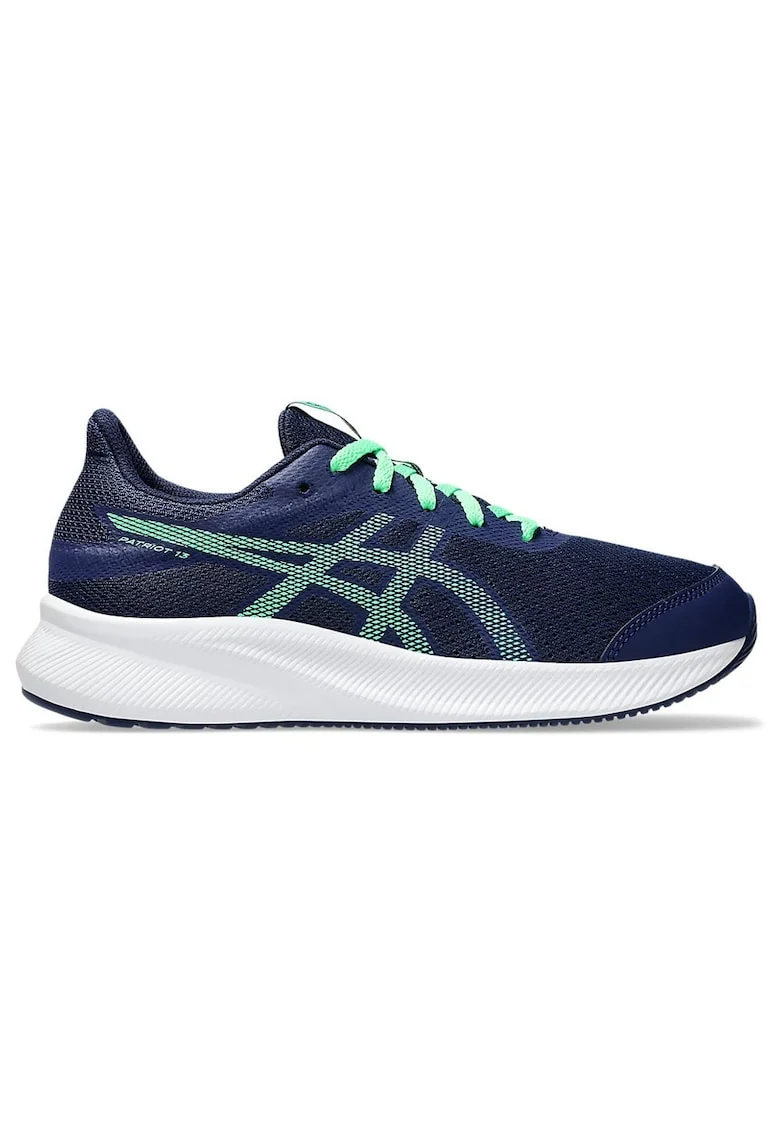 Pantofi sport copii  Patriot 13 GS, ventilatie, amortizare, negru verde, plasa poliester