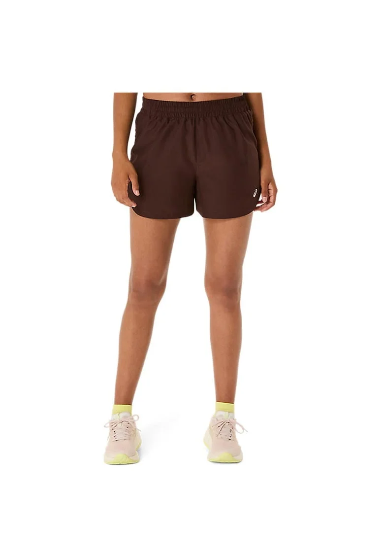 Pantaloni sport scurti dama 2012D141,  Poliester, Maro