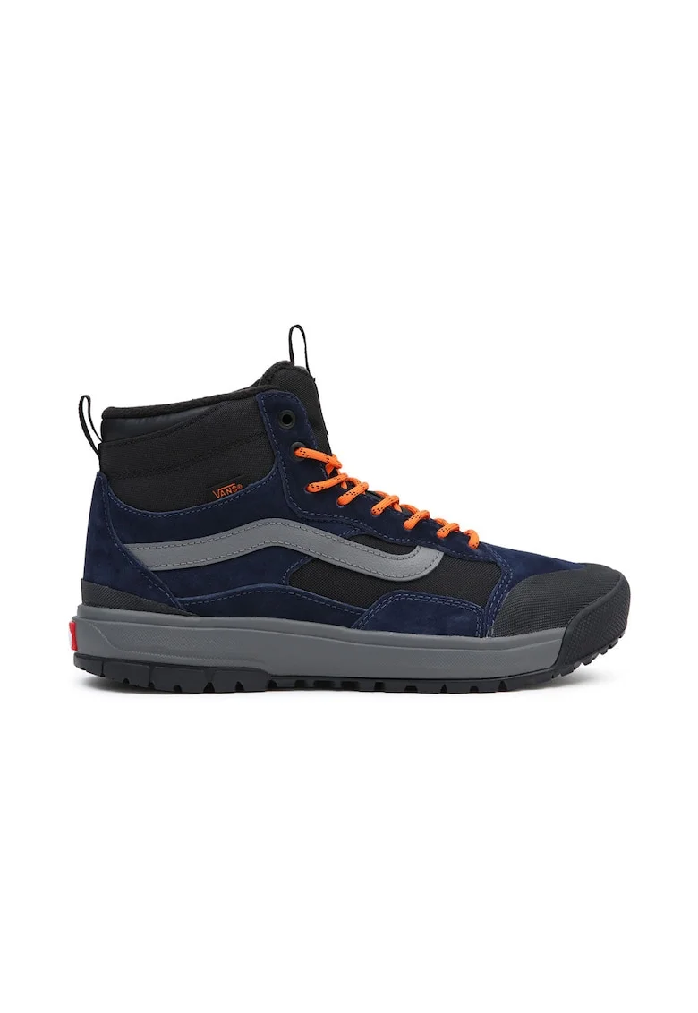 Ghete drumetie pentru barbati,  UltraRange EXO Hi MTE-1, Piele intoarsa/Panza, Albastru/Negru,