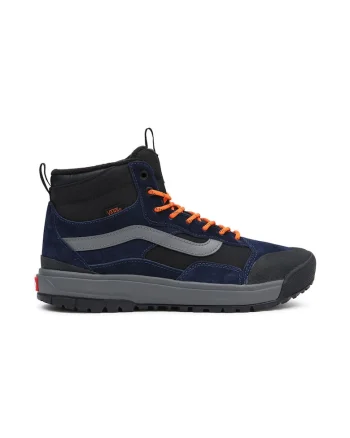 Ghete drumetie pentru barbati,  UltraRange EXO Hi MTE-1, Piele intoarsa/Panza, Albastru/Negru,