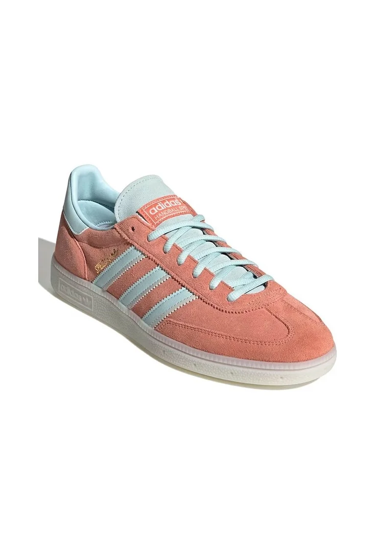 Pantofi sport barbati  Handball Spezial, Piele naturala, Roz/Alb