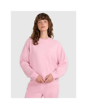 Hanorac Sport Femei  French Terry Roz Pal - Croiala Regular, Bumbac & Poliester, Confortabil si Rezistent, Marimi XS-XXL