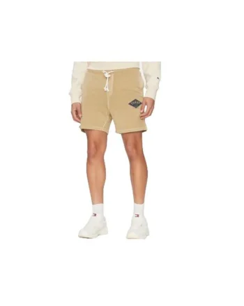 Pantaloni scurti sport barbati,  sintetic, bej