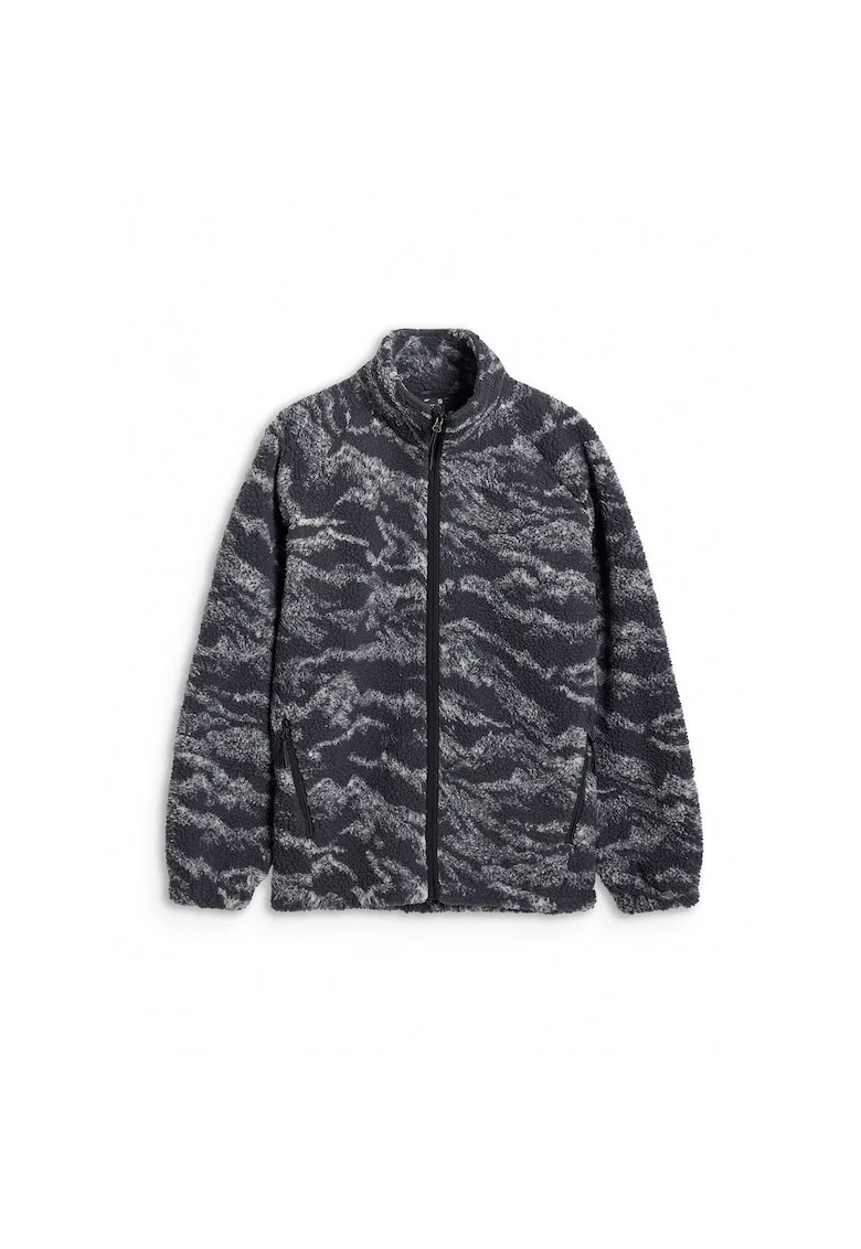 Jacheta sport femei  Polar Sherpa, denim