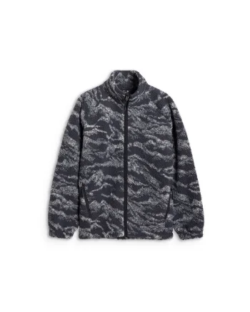 Jacheta sport femei  Polar Sherpa, denim