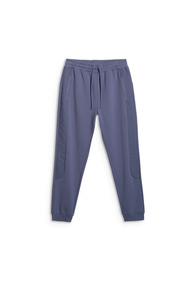 Pantaloni de sport barbati  bumbac, albastri