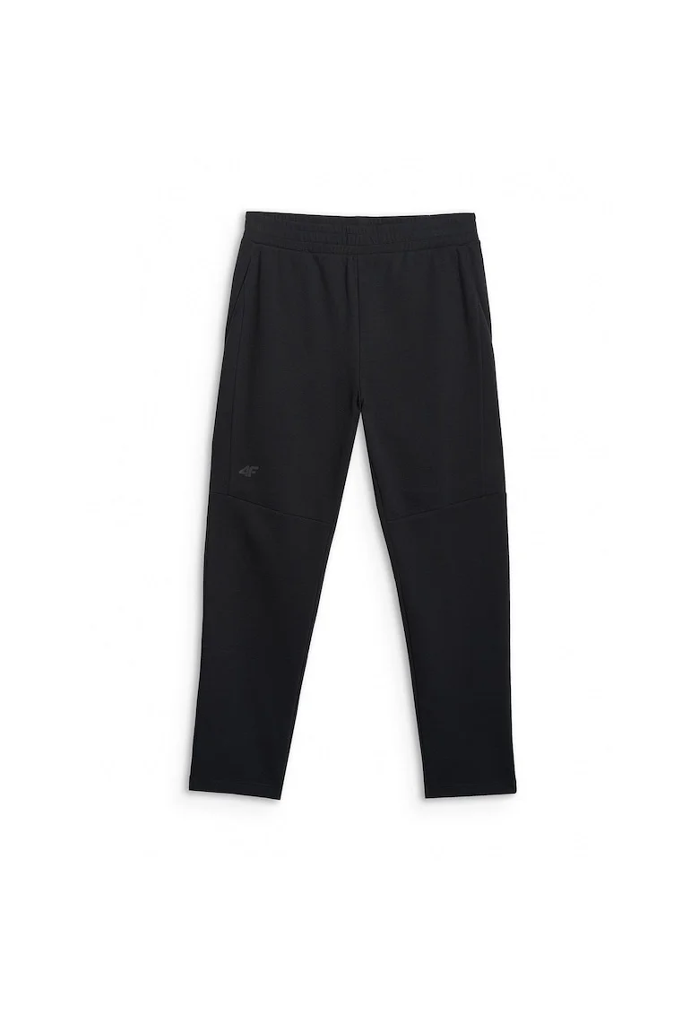 Pantaloni sport pentru barbati,  din bumbac, negri