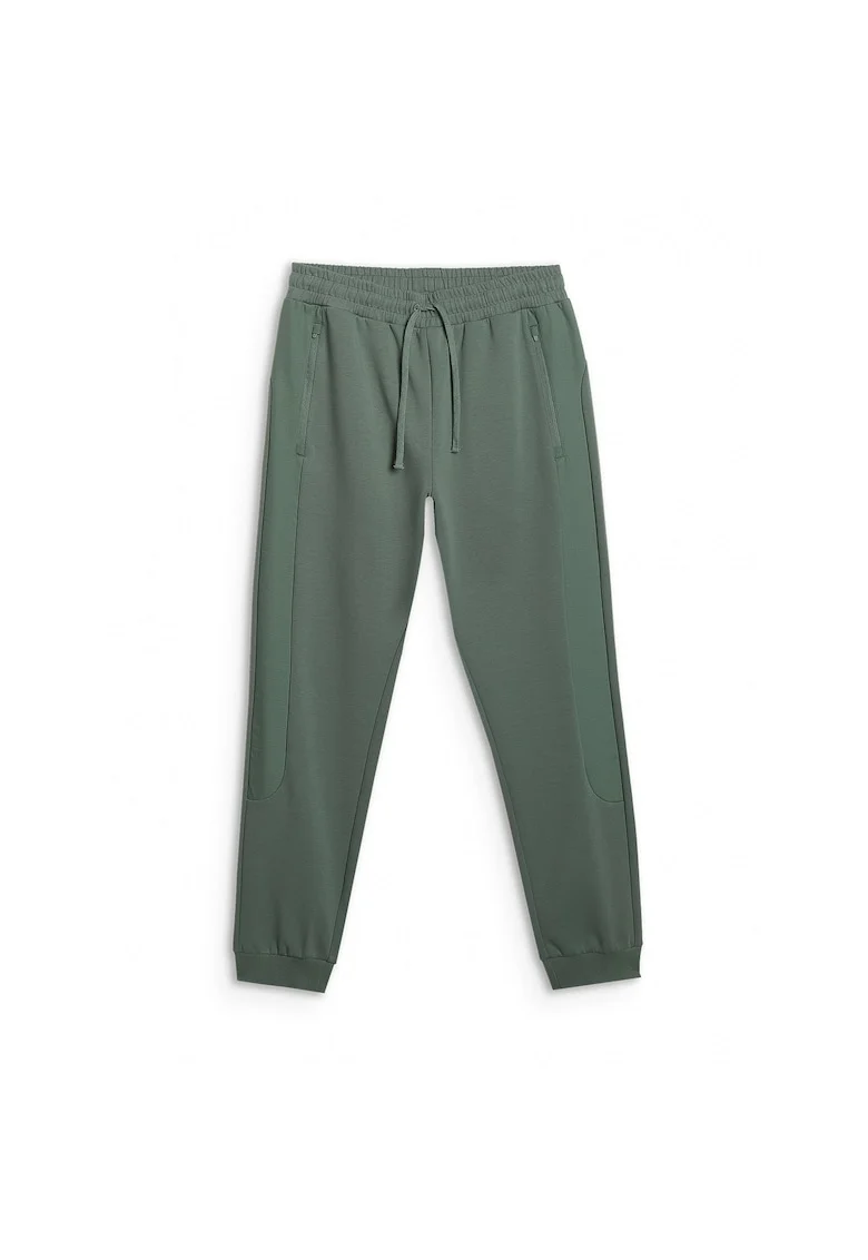 Pantaloni sport barbati,  bumbac, kaki