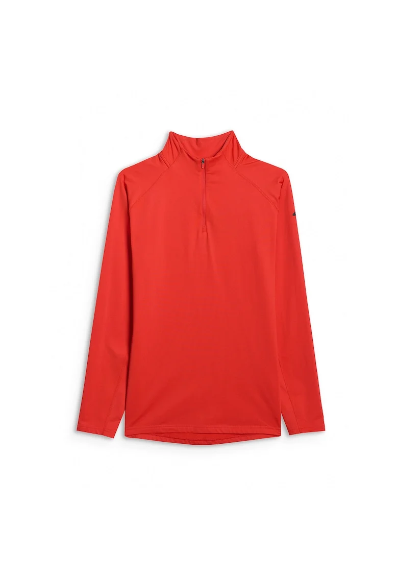 Bluza sport  lenjerie termica, rosie, tehnologie 4FWarm, barbati