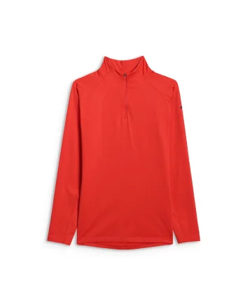 Bluza sport  lenjerie termica, rosie, tehnologie 4FWarm, barbati