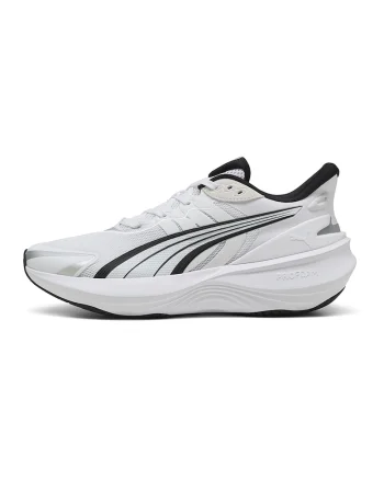 Pantofi Pulse Pro pentru alergare, Negru stins/Alb optic/Gri inchis