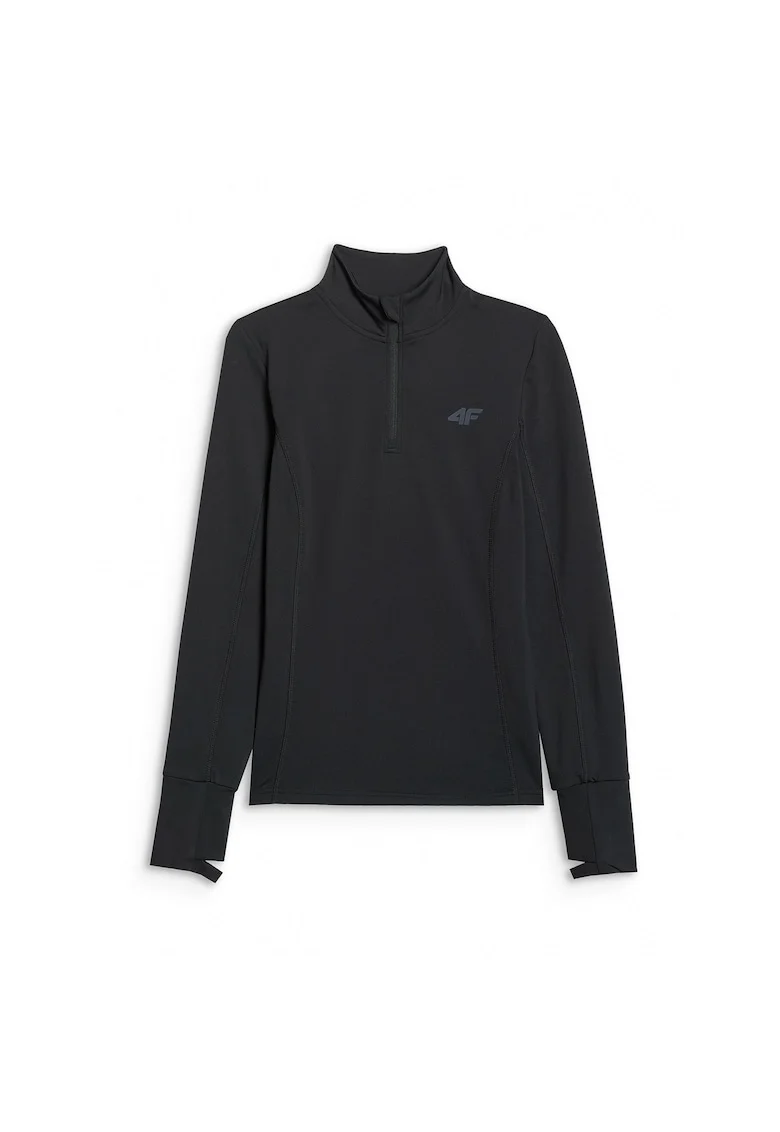 Bluza sport dama  poliester, negru