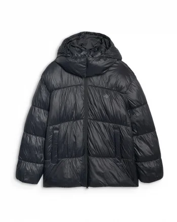 Geaca de tranzitie,  neagra, poliester