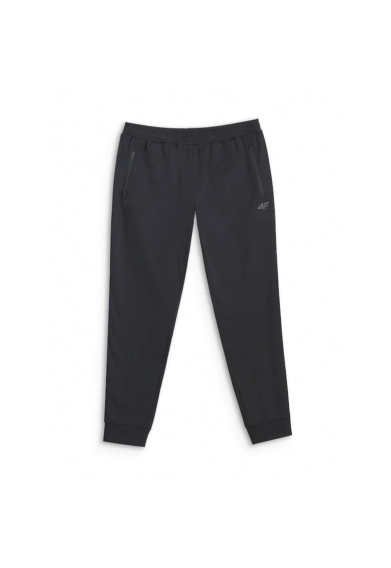 Pantaloni sport barbati  antrenament, culoare neagra, material respirabil