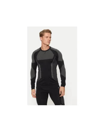 Bluza termica barbati,  303945855, Poliamida/Poliester, Negru, Negru