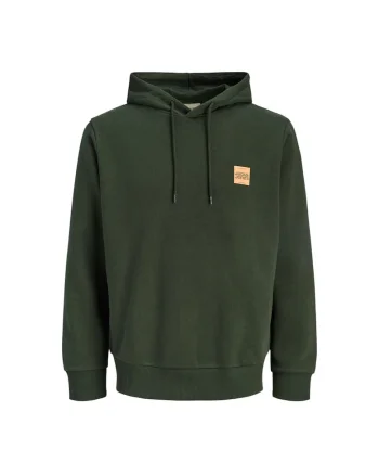Hanorac JACK &JONES Brandy Sweat Hood 48756, Verde