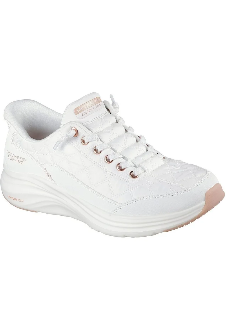Pantofi sport femei  Contour Foam - Golden Hour, Alb