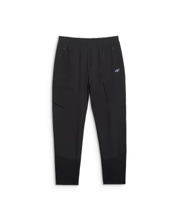 Pantaloni trekking barbati  poliester, negri