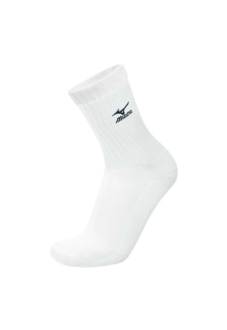 Sosete sport unisex,  Bumbac/Poliester, Alb,
