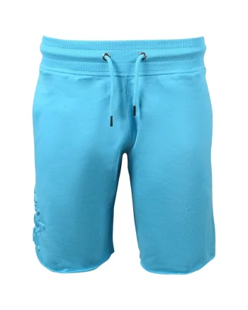 Pantaloni sport barbati  talie elastica, bumbac/poliester, albastru,