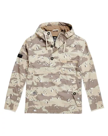 Jacheta barbati, Superdry, Overhead Jet, poliester, bej,