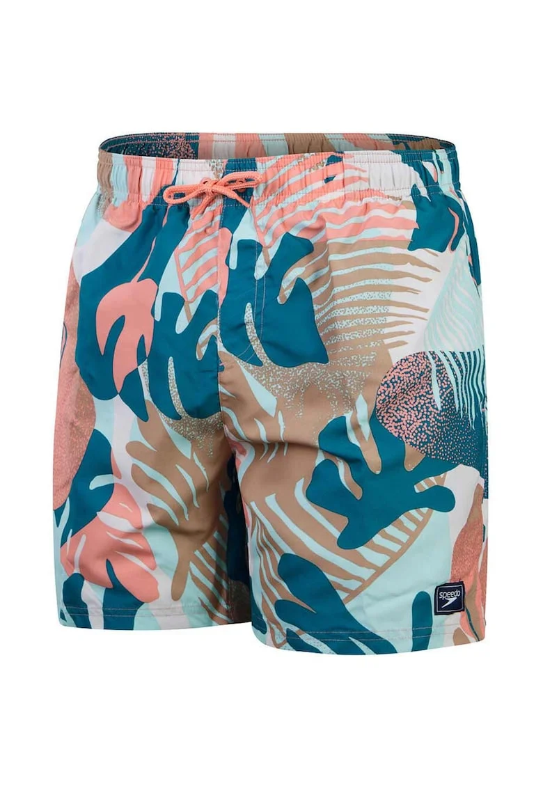 Costum de baie barbati  model Digital Printed Leisure, 16'', multicolor, poliester reciclabil,