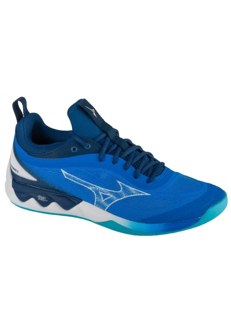 Pantofi sport barbati,  Wave Luminous 3, textil, albastru