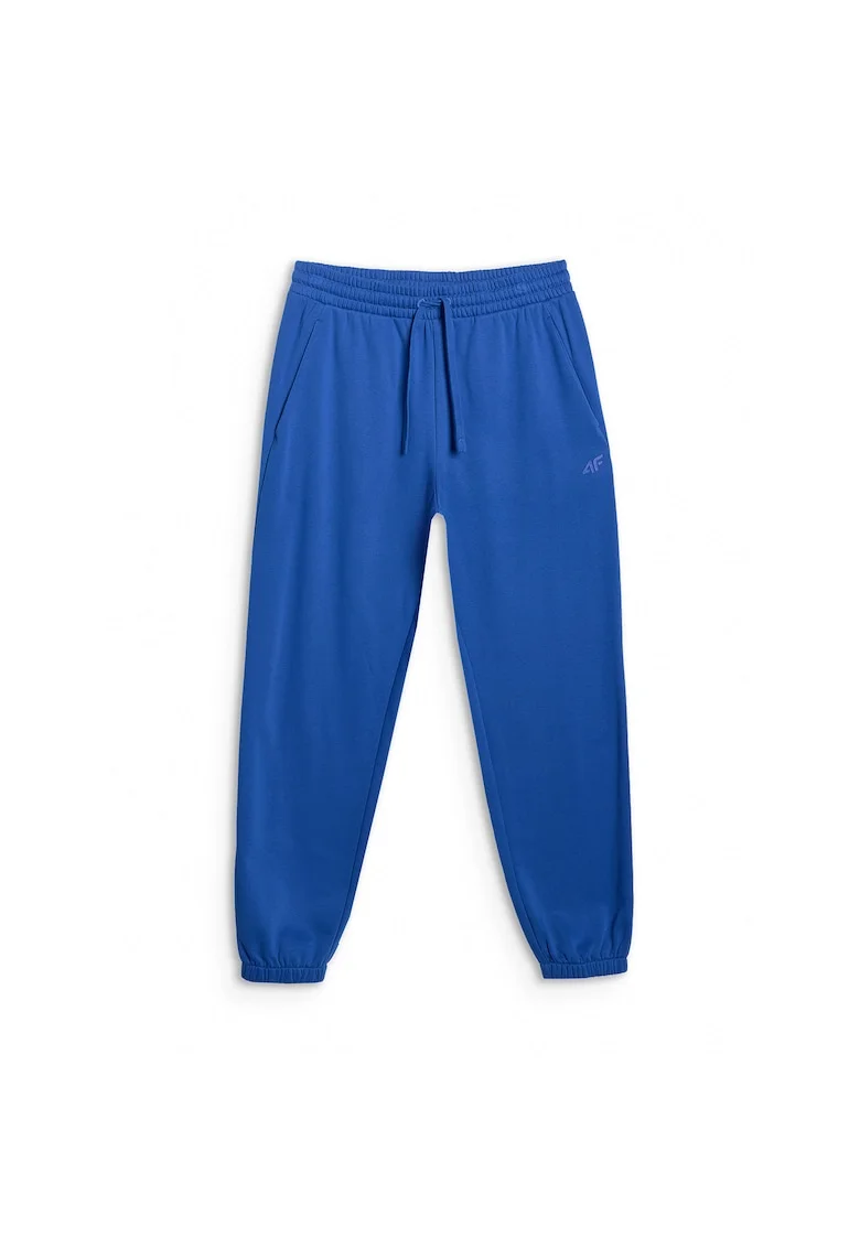 Pantaloni sport barbati,  bumbac, albastriwdqfq, Albastru
