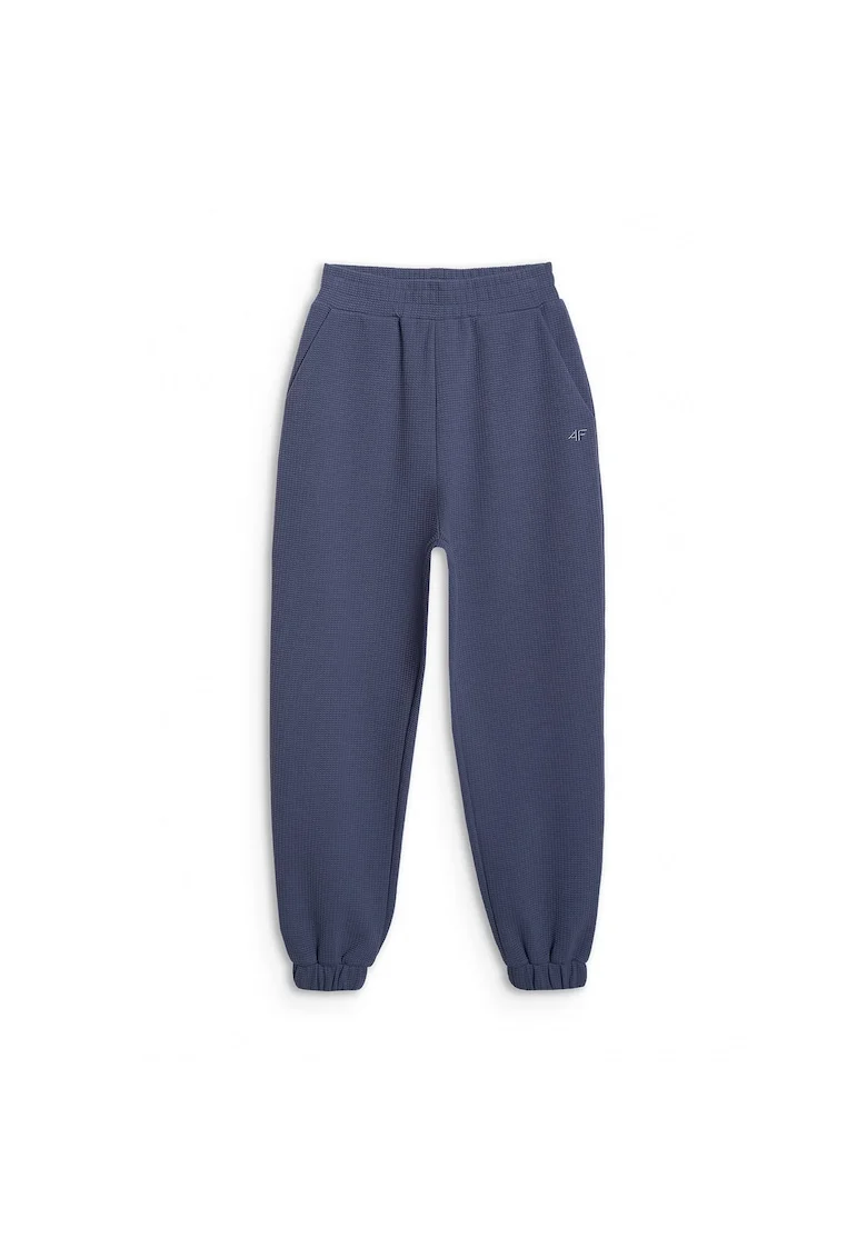 Pantaloni sport  talie inalta - 423794, Albastru inchis