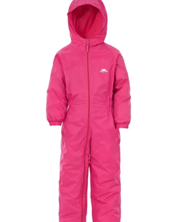 Salopeta impermeabila cu gluga Dripdrop, Fucsia