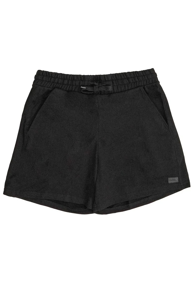 Pantaloni scurti sport dama 1211-900105,  Bumbac/Poliester, Negru