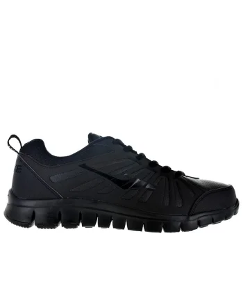 Pantofi sport  negru, textil, pentru fitness, cu captuseala respirabila