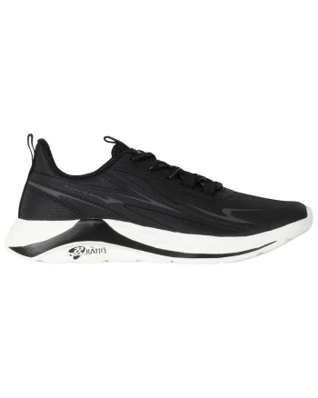 Pantofi sport barbati  alergare, negru, material textil, talpa cauciuc