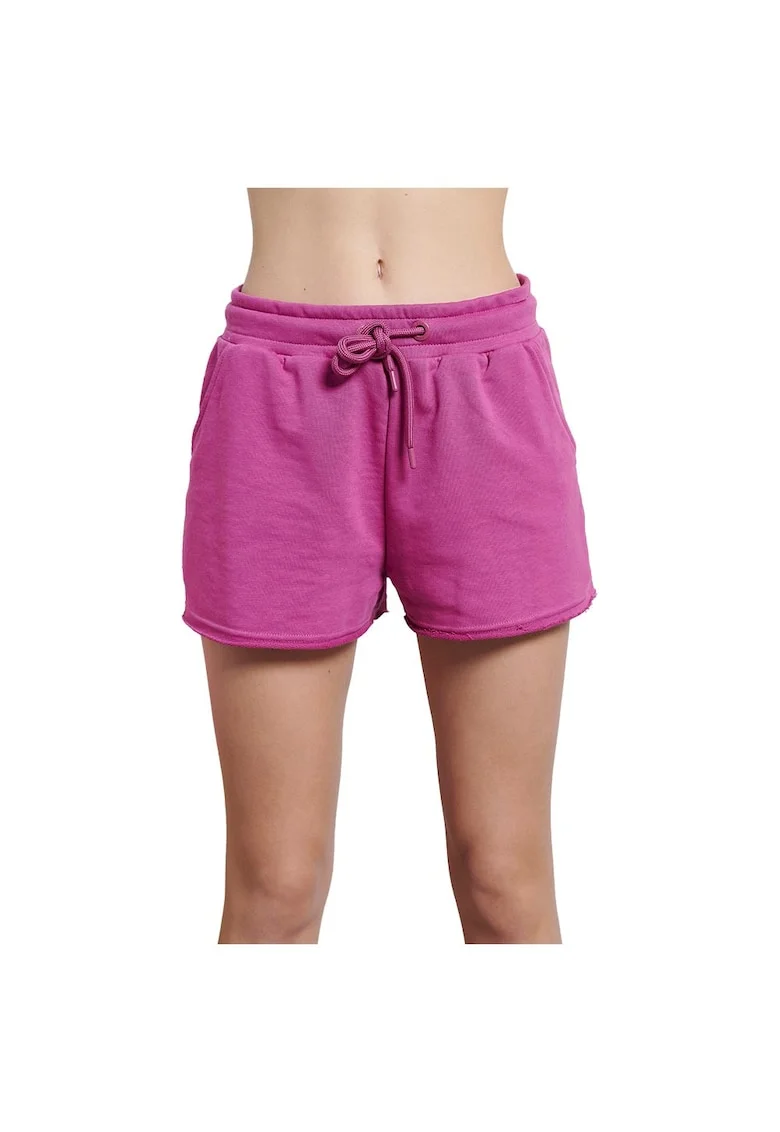 Pantaloni sport dama 1221-909605,  Bumbac/Poliester, Roz
