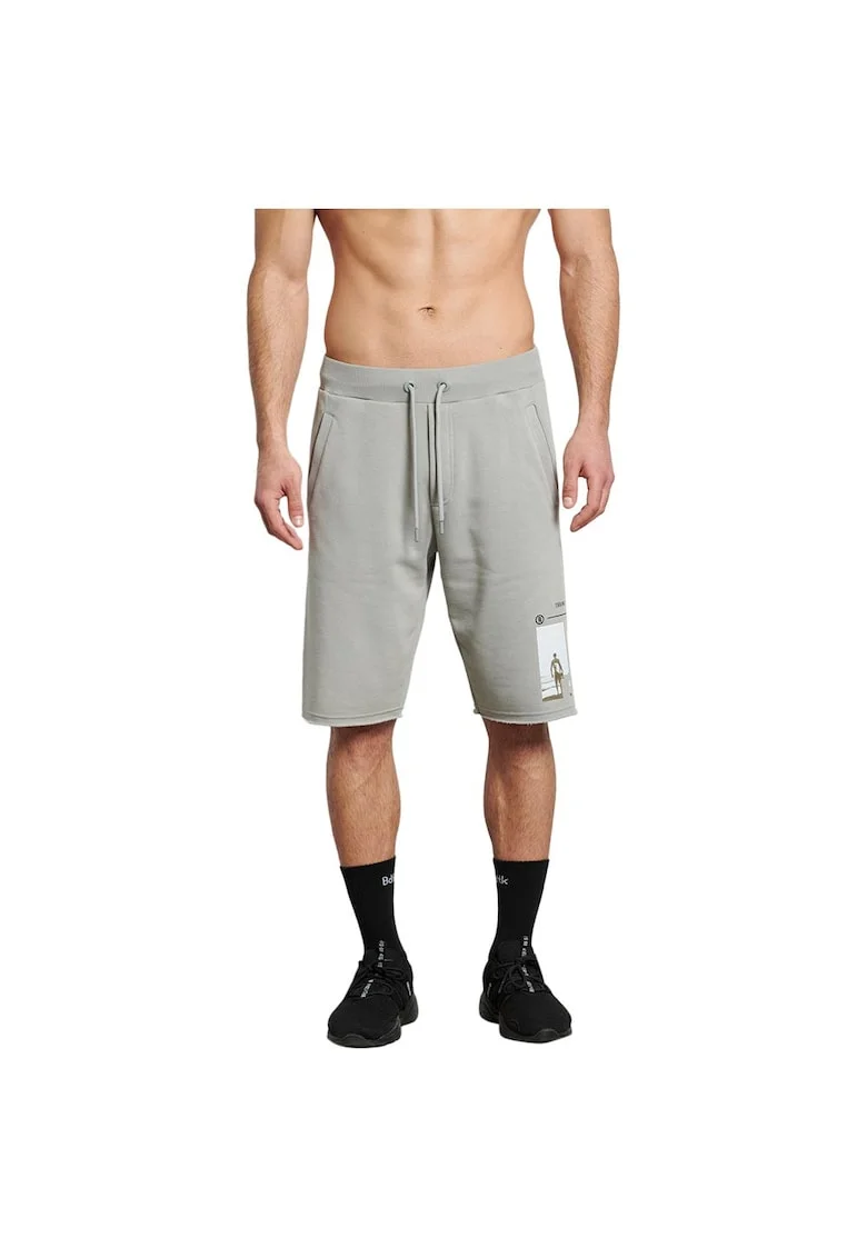 Pantaloni scurti barbati 1231-953404,  Bumbac/Poliester, Gri